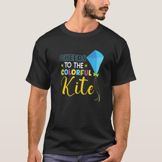 Kite Flying Kite Fan For Fite Flying   2 T-shirt (Voorkant)