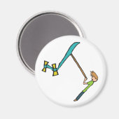 Kite Flying Magneet (Voorkant / Achterkant)