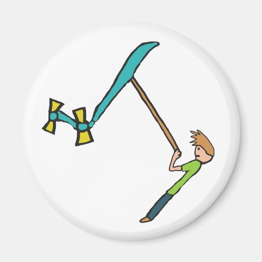 Kite Flying Magneet (Voorkant)