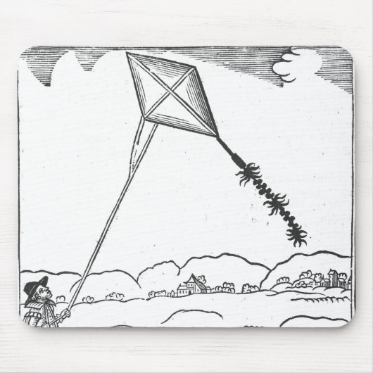 Kite Flying Muismat (Voorkant)