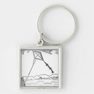 Kite Flying Sleutelhanger