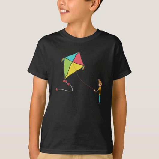 Kite Flying T-shirt (Voorkant)