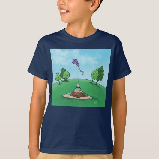Kite Flying T-Shirt (Voorkant)
