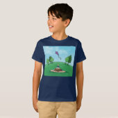 Kite Flying T-Shirt (Voorkant volledig)
