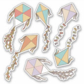Kite Icons Sticker Set (Voorkant)