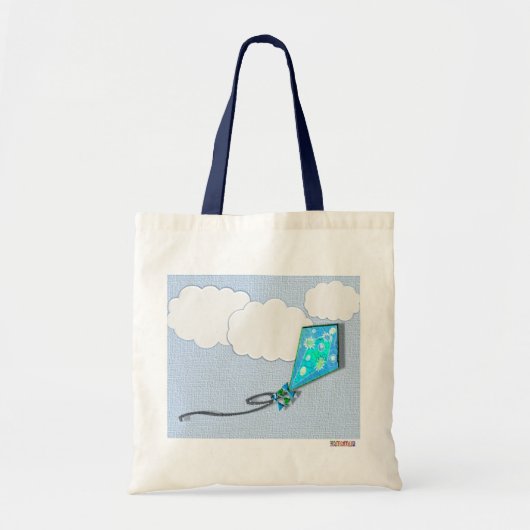 Kite in Flight Bag Tote Bag (Voorkant)