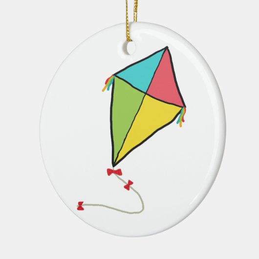Kite Keramisch Ornament (Links)