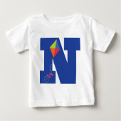 Kite Kind Monogram Letter N Alphabet (Voorkant)