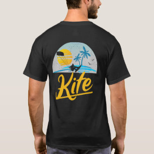 Kite Kitesurfen Vintage Surfen Retro Boarding Ki T-shirt