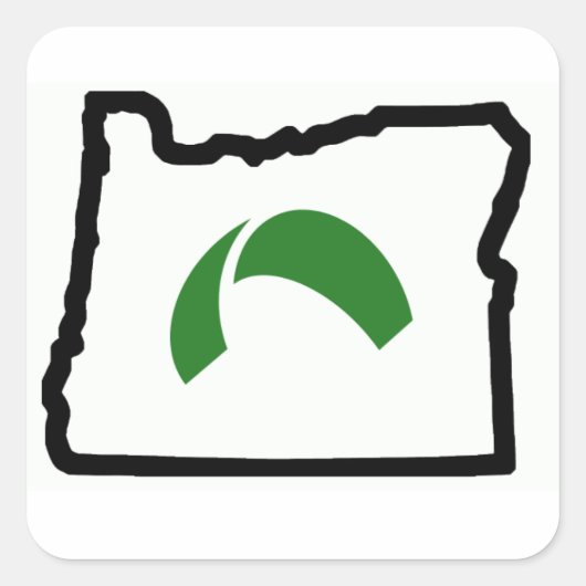 Kite Oregon Sticker (Voorkant)