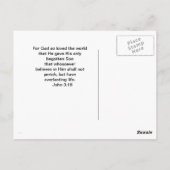 Kite Sky Briefkaart (Achterkant)