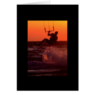 Kite Surfer op St. Pete Beach Briefkaart