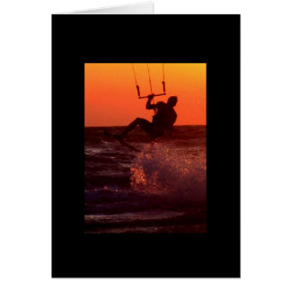 Kite Surfer op St. Pete Beach Briefkaart