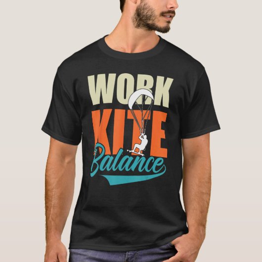 Kite Surfing 1 T-shirt (Voorkant)