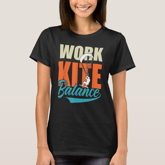 Kite Surfing 1 T-shirt (Voorkant)