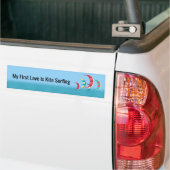 Kite Surfing Bumpersticker (Op Truck)