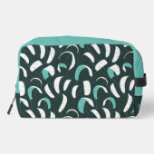 Kite Surfing Cool Blue Personalised Monogram Toilettasje (Achterkant)