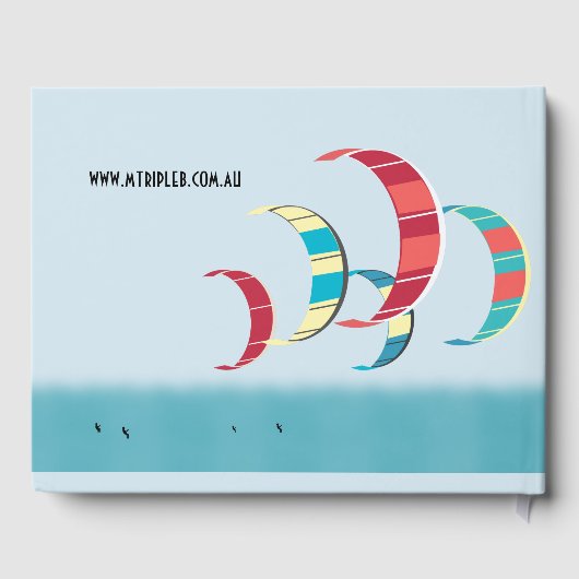 Kite Surfing Gastenboek (Achterkant)