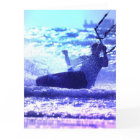 Kite Surfing Greeting Card