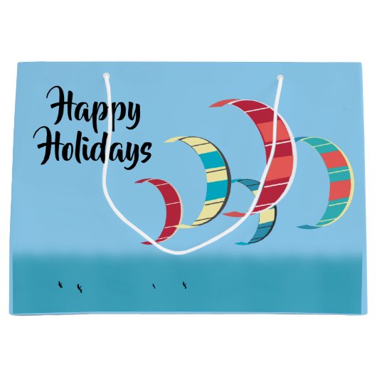 Kite Surfing Groot Cadeauzakje (Voorkant)