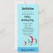 Kite Surfing Kaart (Voorkant)