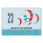 Kite Surfing Kaart (Achterkant)