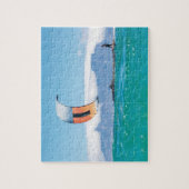 Kite Surfing Kitesurfing Zee Watersport zomer Legpuzzel (Verticaal)