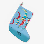 Kite Surfing Kleine Kerstsok (Voorkant (Hangend))