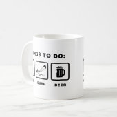 Kite Surfing Koffiemok (Voorkant links)