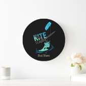 Kite Surfing met Kiteboard voor Kite Nerds Grote Klok (Huis)