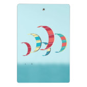 Kite Surfing Mini Klembord (Achterkant)