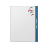 Kite Surfing Notitieblok (Linkerzijde)