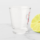Kite Surfing Shot Glass met vakmanschap Glas (Links)