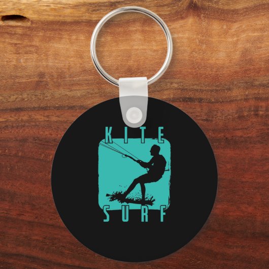 Kite Surfing Sleutelhanger (Voorkant)