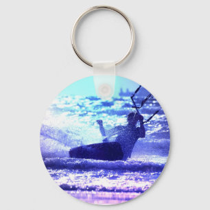 Kite Surfing Sleutelhanger