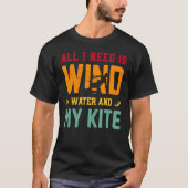 Kite Surfing T-shirt (Voorkant)