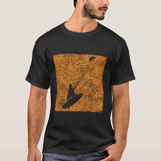 Kite Surfing T-shirt (Voorkant)