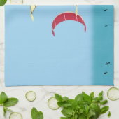 Kite Surfing Theedoek (Gevouwen)