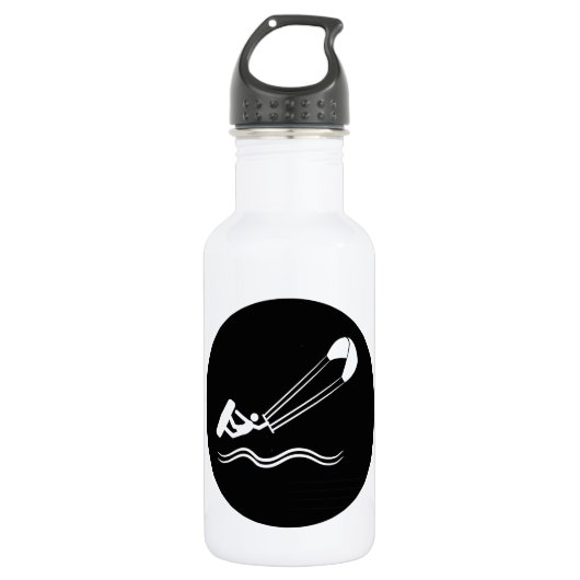 Kite Surfing Waterfles (Voorkant)