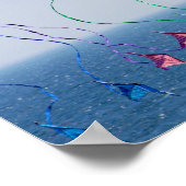 Kite-traails afdrukken poster (Hoek)