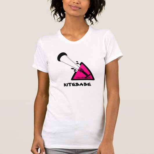 Kitebabe kitesurf shirt (Voorkant)