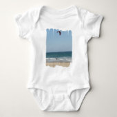 Kiteboard Beach Baby Romper (Voorkant)