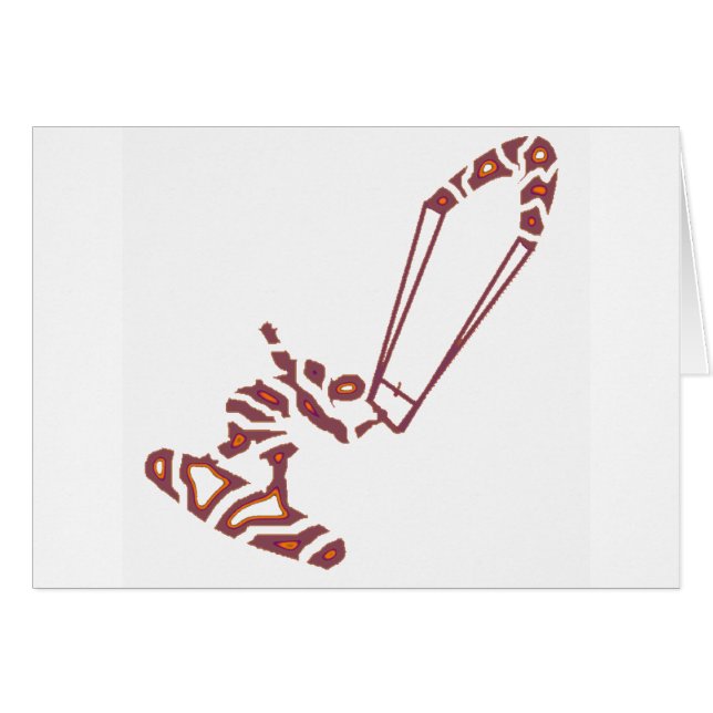 Kiteboard nooit hesiteren (Voorkant Horizontaal)