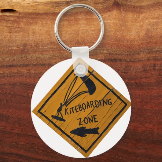 Kiteboard Sleutelhanger (Voorkant)