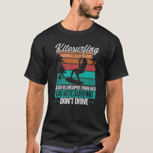 Kiteboarden Humor Kitesurfen Kiteboarde T-shirt