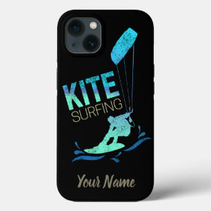 Kiteboarder Kite Surfing, Vintage keuesurfing Case-Mate iPhone Case