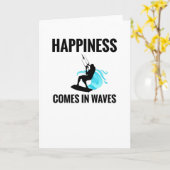 Kiteboarder Kitesurfing Kiteboarding Kaart (Gele Bloem)