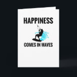 Kiteboarder Kitesurfing Kiteboarding Kaart<br><div class="desc">Heb je een perfect cadeau nodig voor iedereen,  die een kitesurfer of een kiteboarder is? Haal dit gekke kitesurfing cadeau voor een kitesurfing minnaar of kiteboarding minnaar,  die graag op zijn kiteboard surft.</div>