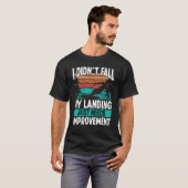 Kiteboarder Landings need Improvement Kitesurfer K T-shirt (Voorkant volledig)