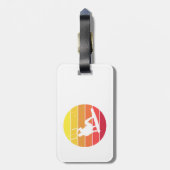 Kiteboarding Bagagelabel (Achterkant verticaal)